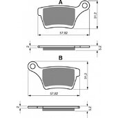 Brzdové obloženie GOLDFREN 400 S3