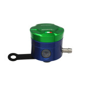 Nádržka na  brzdovú kvapalinu ACCOSSATO CNC-worked straight bracket included zelená