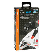 Lampa - zásuvka plug - usb na šróbiky - 38833-C-01