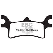 Brzdové obloženie EBC FA314SV