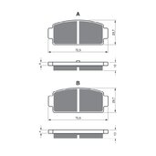 Brzdové obloženie GOLDFREN 362 S3