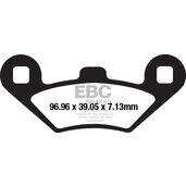 Brzdové obloženie EBC SFA650HH