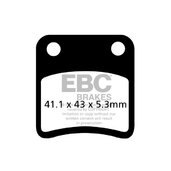 Brzdové obloženie EBC SFA257/2