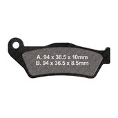 Brzdové obloženie EBC FA671HH