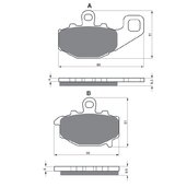 Brzdové obloženie GOLDFREN 093 S3
