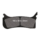 Brzdové obloženie EBC MXS406