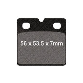 Brzdové obloženie EBC FA019