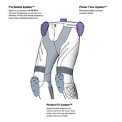 Rebelhorn nohavice inferno / black - 323904_ZAL787323