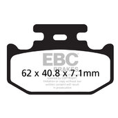 Brzdové obloženie EBC FA497TT