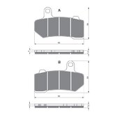 Brzdové obloženie GOLDFREN 271 S3