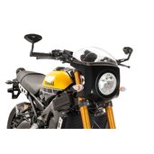 UNI plexi na motorku PUIG SEMI-FAIRING 9516W karbónový vzhľad priehľadné