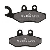 Brzdové obloženie EBC SFAC353