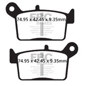 Brzdové obloženie EBC FA697HH