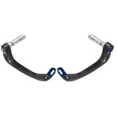 Lever guard ACCOSSATO with blue eyelet and insert right + left , carbon