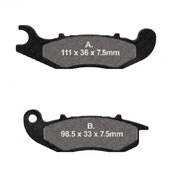 Brzdové obloženie EBC FA465R