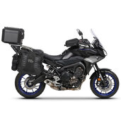 Kompletná sada sedlových brašní SHAD TERRA TR40 adventure a hliníkového kufra SHAD TERRA BLACK 55L, vrátane montážnej sady SHAD YAMAHA MT-09 Tracer / Tracer 900