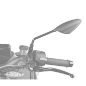 Zpätné zrkadlo PUIG RS2 70° FAIRING FITTING 7354C karbónový vzhľad pravý