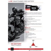 BS-BATTERY MF maintenence free battery leaflet