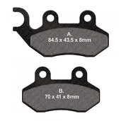 Brzdové obloženie EBC FA264