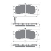 Brzdové obloženie GOLDFREN 338 AD