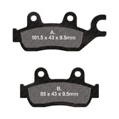 Brzdové obloženie EBC FA744V