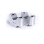 Stúpačky PUIG 3672P strieborná výška 30 mm, d 22 mm