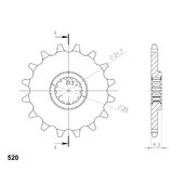 Reťazové koliečko SUPERSPROX CST-1539:14 14T, 520