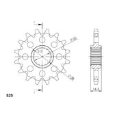 Reťazové koliečko SUPERSPROX CST-1904:16 16T, 525