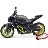 RDmoto padací rám - Yamaha MT07 žltý SL01 /CF79Y