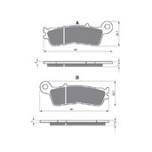 Brzdové obloženie GOLDFREN 403 K5