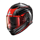 SHARK plexi - Spartan/Skwal/D-Skwal - červené