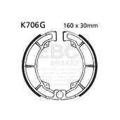 Brzdové čeľuste -sada EBC K706G drážkovaný