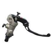 Radial brake master cylinder ACCOSSATO 19 x 18 with folding lever,black