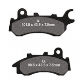 Brzdové obloženie EBC FA716