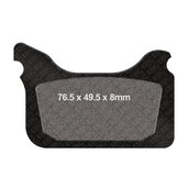 Brzdové obloženie EBC EPFA405HH