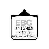 Brzdové obloženie EBC EPFA604/4HH