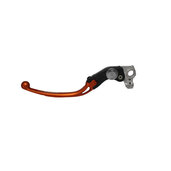 Adjustable folding lever ACCOSSATO aluminium, master cylinder oranžová