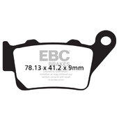 Brzdové obloženie EBC MXS208