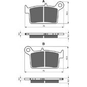 Brzdové obloženie GOLDFREN 402 S3