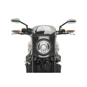 Plexi na motorku PUIG SEMI-FAIRING 9554H matná čierna dymové