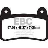 Brzdové obloženie EBC FA658V