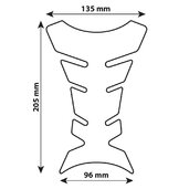 Lampa - Tankpad X1 / carbon