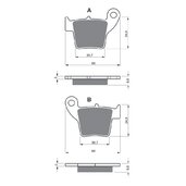 Brzdové obloženie GOLDFREN 176 S3