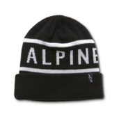 Alpinestars - čiapka wordy cuff beanie / black-white - beanie-alpine-wordy-black-white