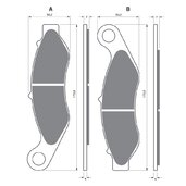 Brzdové obloženie GOLDFREN 352 AD