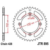 Reťazová rozeta JT JTR 895-46 46T, 428