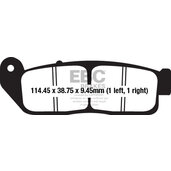 Brzdové obloženie EBC FA672HH