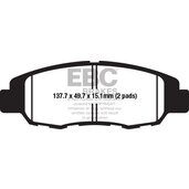 Brzdové obloženie EBC FA670 čierna