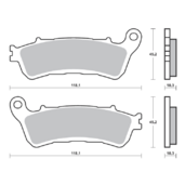 Brzdové obloženie BREMBO 07HO66SP