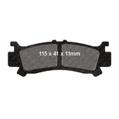 Brzdové obloženie EBC FA701TT